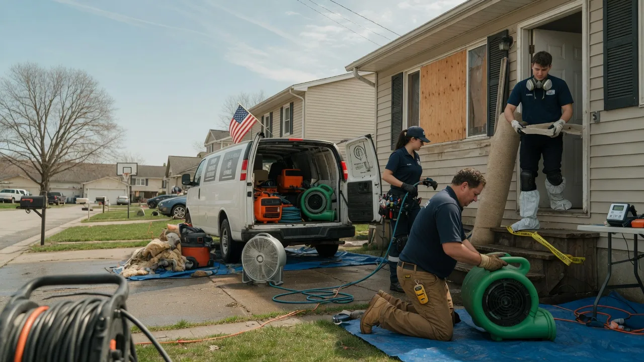 Water Damage Restoration in Forreston, IL near me